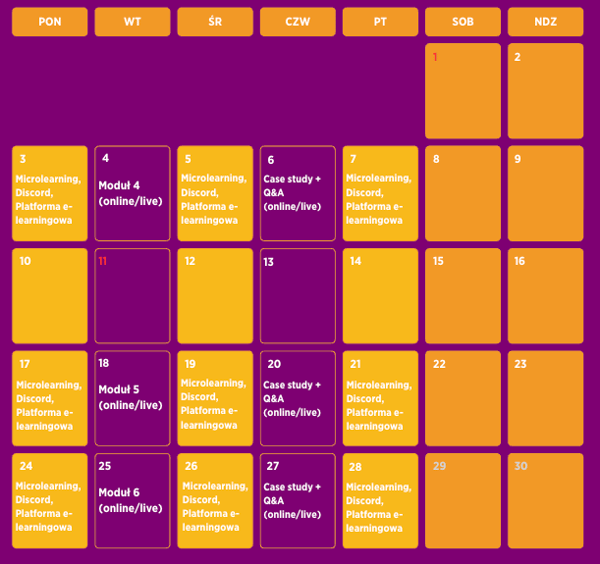Masterclass listopad pro